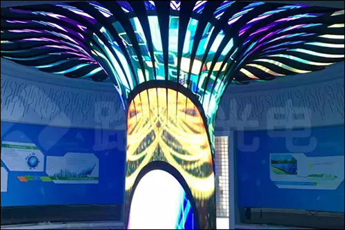 宿迁“前世今生”LED树形屏