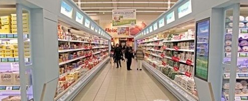 led显示屏细分化之一超市商品标价显示系统