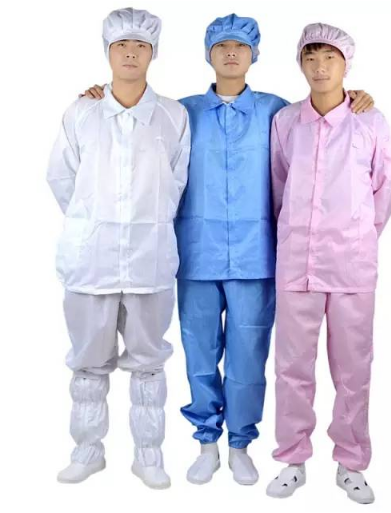 led显示屏生产措施之防静电衣服